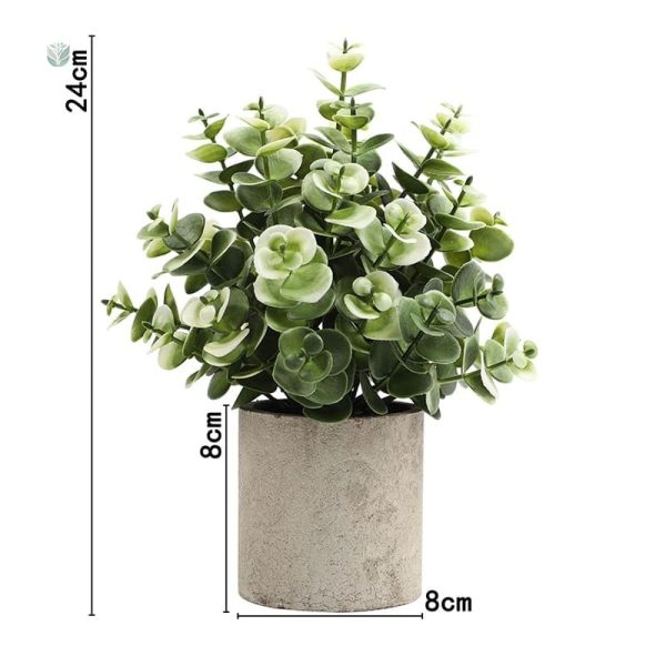Plante artificielle en pot décorative - vue 9