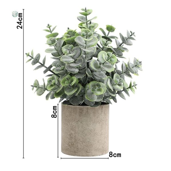 Plante artificielle en pot décorative - vue 10