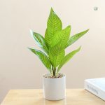 Faux feuillage vert pour ambiance apaisante