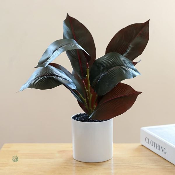 Faux plante en pot pour décoration moderne
