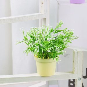 Fausse plante d'intérieur décorative en pot