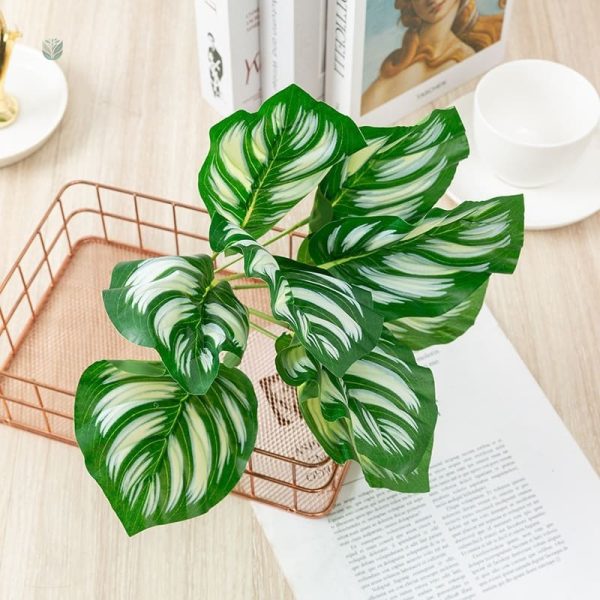 Plante synthétique décorative en plastique durable