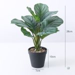 Plante d'intérieur artificielle au style exotique et moderne