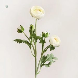 Bouquet de renoncules artificielles réalistes