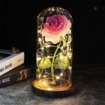 Rose préservée, décoration florale élégante et intemporelle