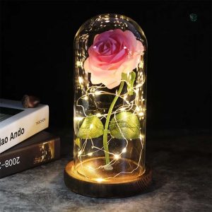 Rose préservée, décoration florale élégante et intemporelle
