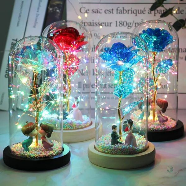 Rose artificielle Galaxie, ajout charmant à votre intérieur