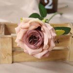 Rose artificielle à bas prix pour décoration extérieure