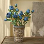 Roses artificielles au style romantique