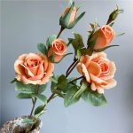 Fleurs roses artificielles pour embellir votre espace