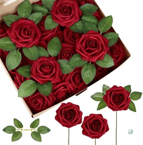 Fleurs en mousse, ajout coloré à votre décoration