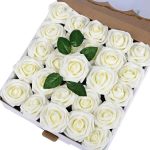 Fleurs décoratives en mousse, faciles d'entretien