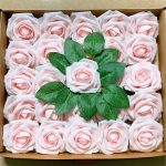 Roses en mousse pour un look éternel