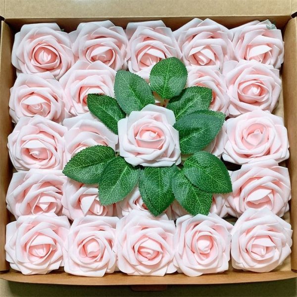 Roses en mousse pour un look éternel