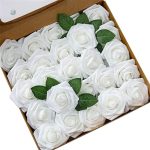 Roses artificielles en mousse pour mariage