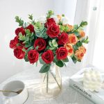 Roses artificielles à prix abordable
