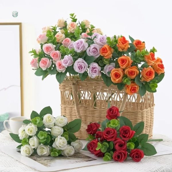 Roses synthétiques élégantes et durables