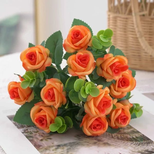 Bouquet de roses artificielles économiques