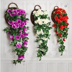 Roses Artificielles Tombantes