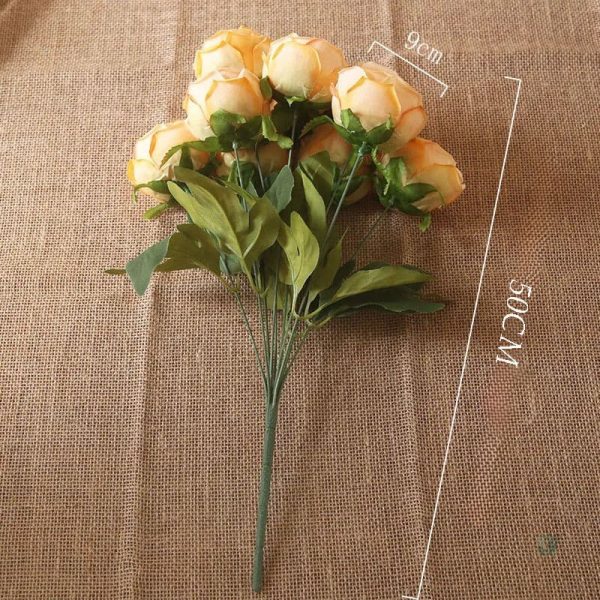 Roses en soie, design élégant pour la maison