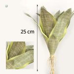 Plante verte artificielle Sansevieria en déco