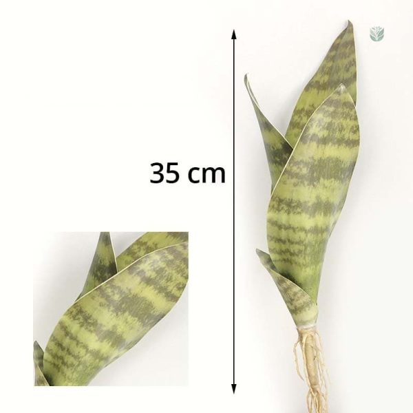 Faux Sansevieria Trifasciata pour intérieur moderne
