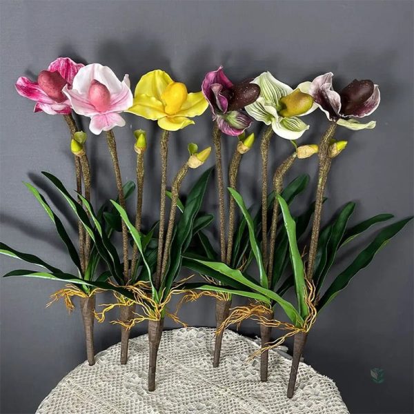 Accessoire floral d'orchidée pour décoration chic
