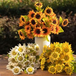 Tournesol artificiel décoratif pour une touche estivale