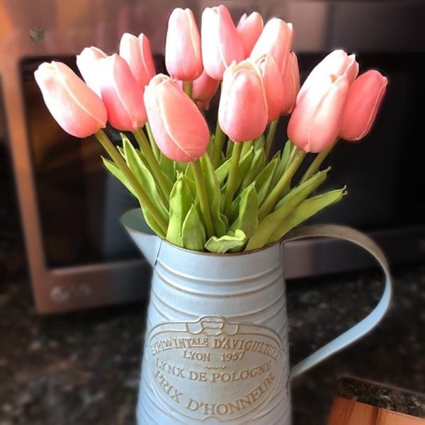 Fleurs artificielles tulipes pour arrangements floraux