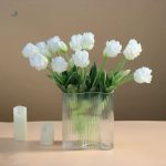 Tulipes perroquet, élégance florale artificielle
