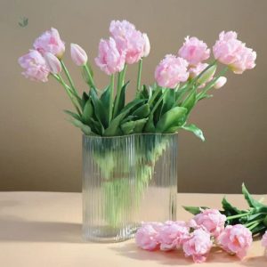 Bouquet de tulipes perroquet colorées