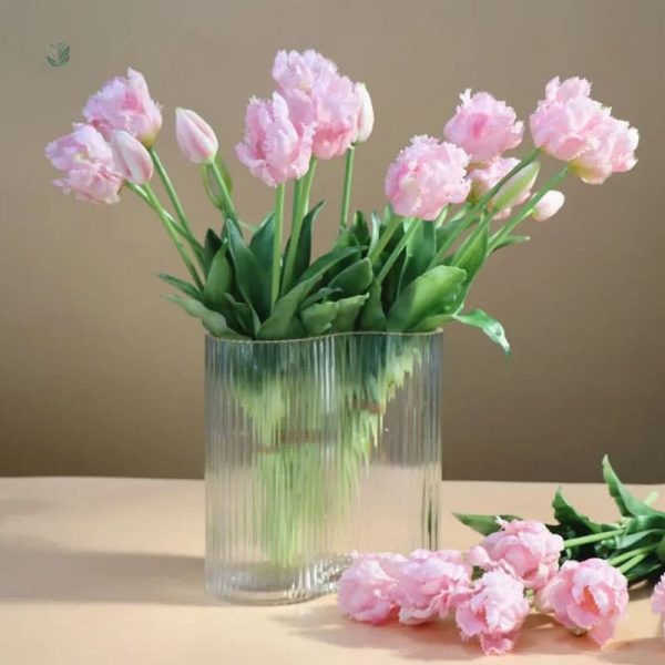 Bouquet de tulipes perroquet colorées